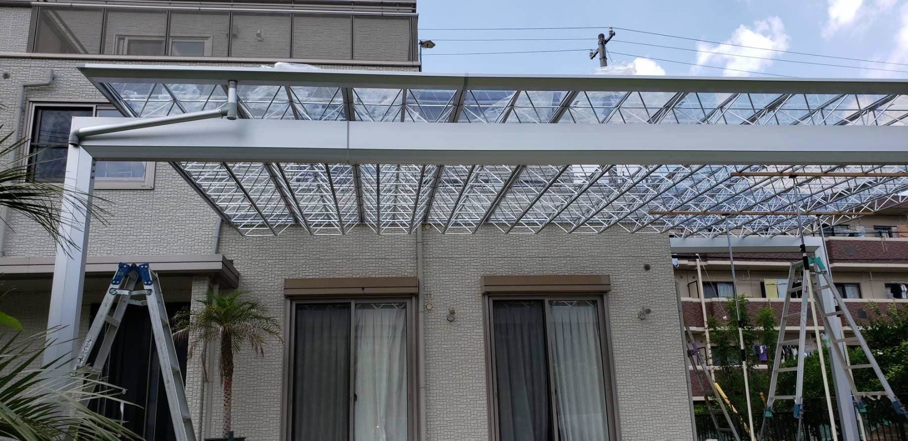 カーポート新設工事 | 桑名市のエクステリア工事ならイズ美