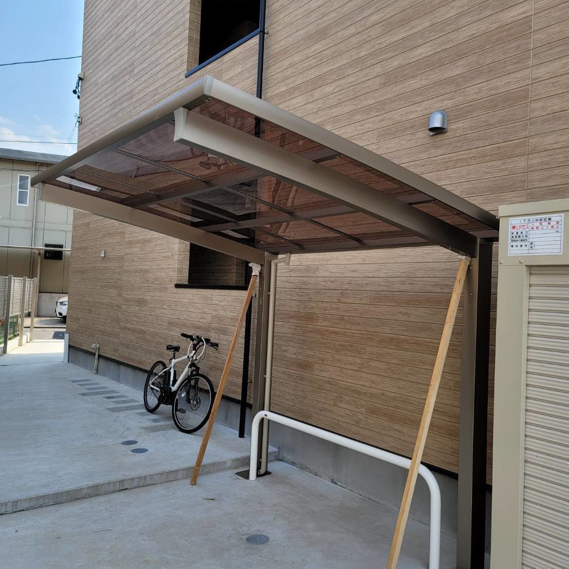 サイクルポート新設・取替え 桑名市 | 桑名市でエクステリア工事ならイズ美