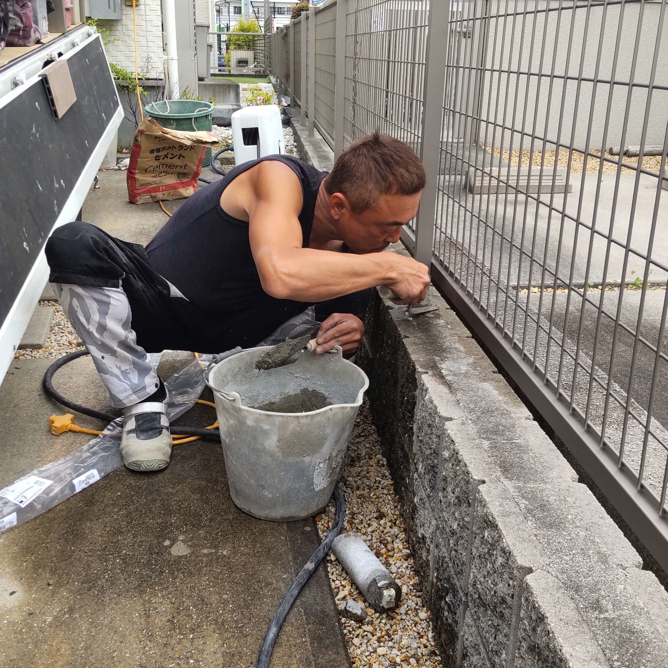 フェンス修理 桑名市 | 桑名市でエクステリア工事ならイズ美